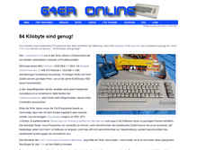 Tablet Screenshot of 64er-online.net