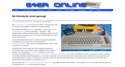 Desktop Screenshot of 64er-online.de